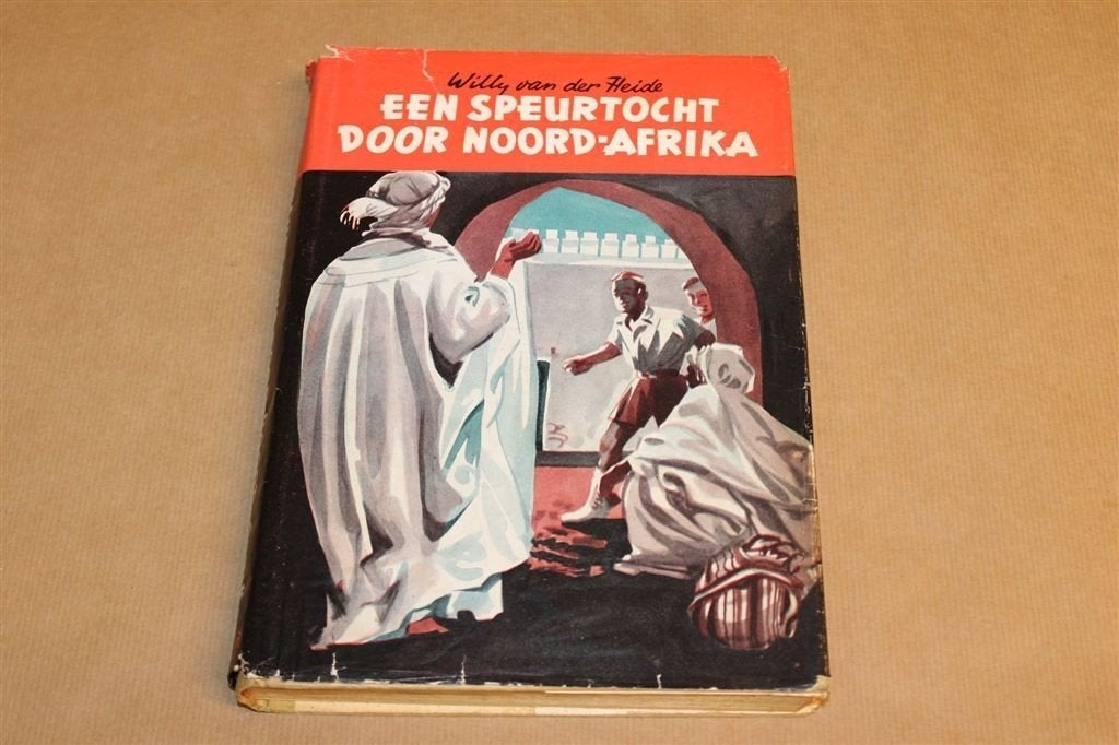 Speurtocht Noord-Afrika — vd Heide, Bob Evers 1e dr 1952, Boeken, Ophalen of Verzenden, Gelezen