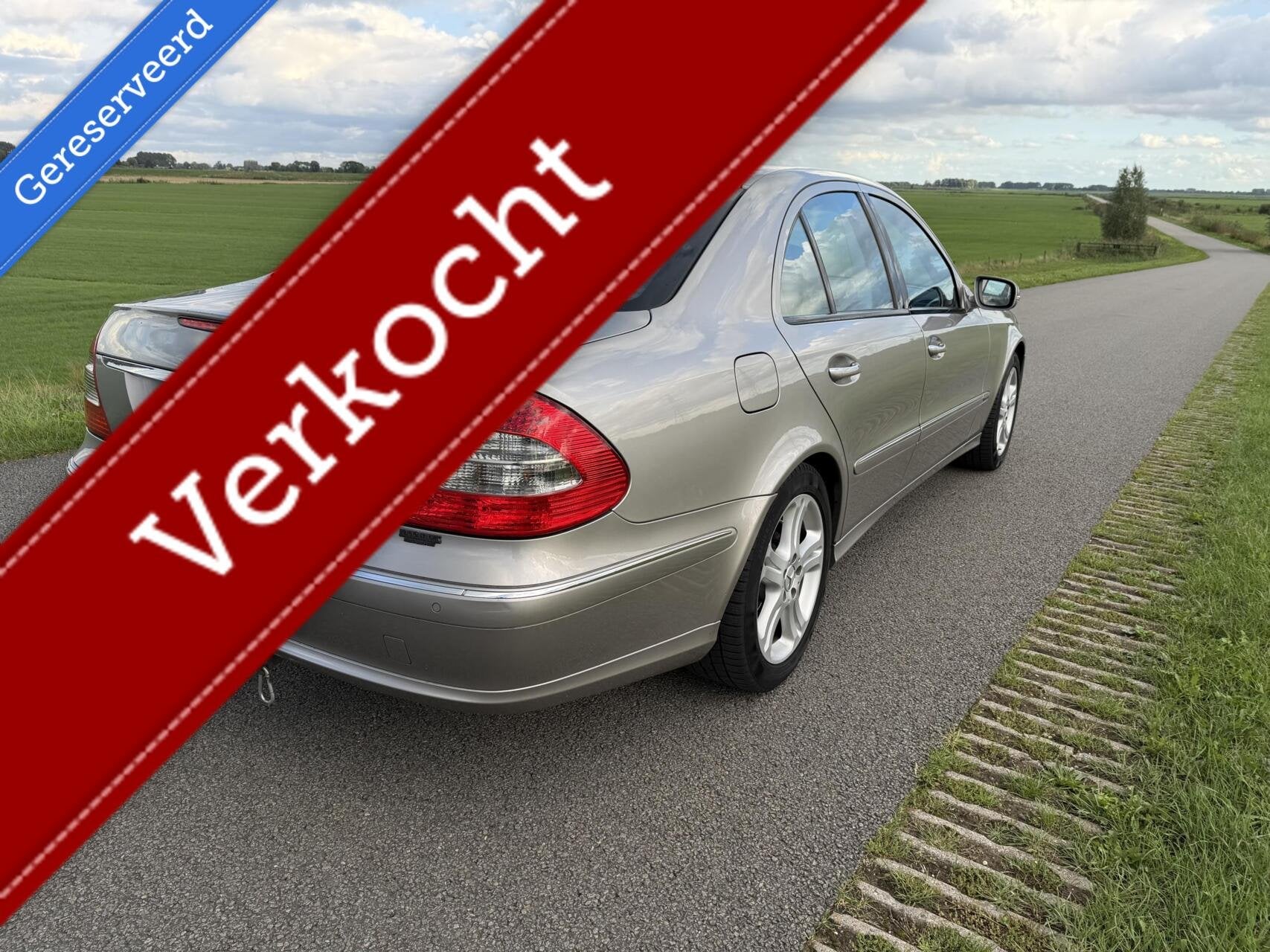 Mercedes E-klasse 320 CDI Avantgarde 6cilinder lees adverten, Auto's, Automaat, Achterwielaandrijving, Gebruikt, Stoelverwarming