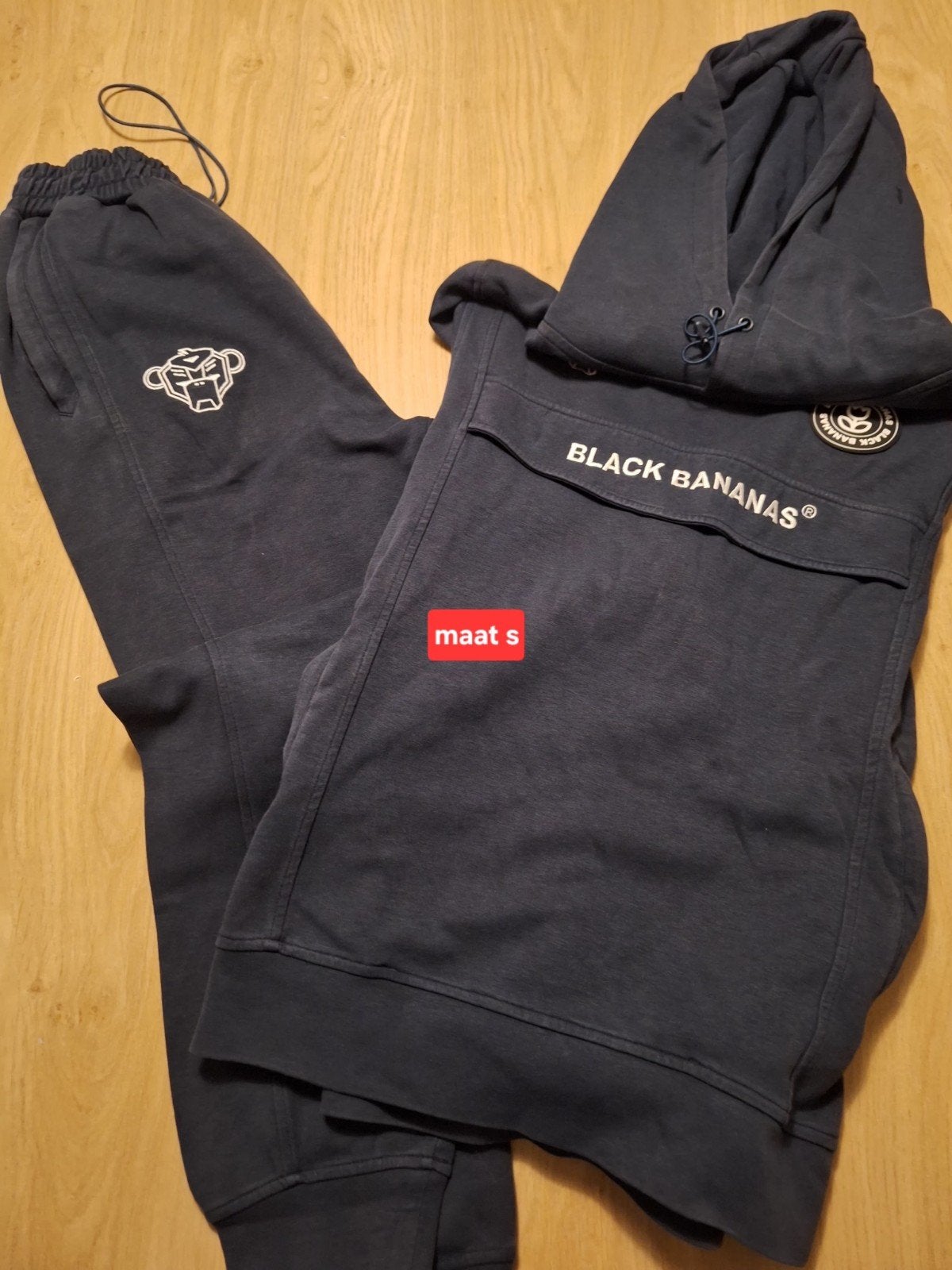 Black Bananas trainingspak - Maat S, Ophalen of Verzenden, Zo goed als nieuw, Black Bananas