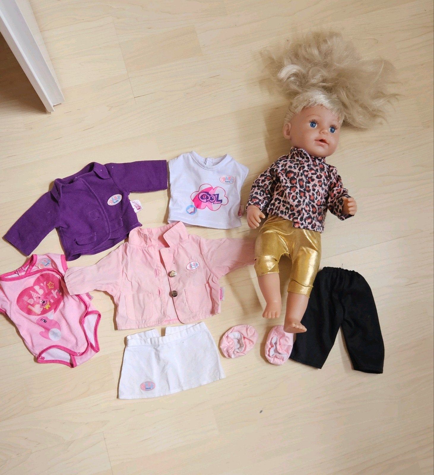 Baby born pop, Ophalen of Verzenden, Gebruikt, Babypop