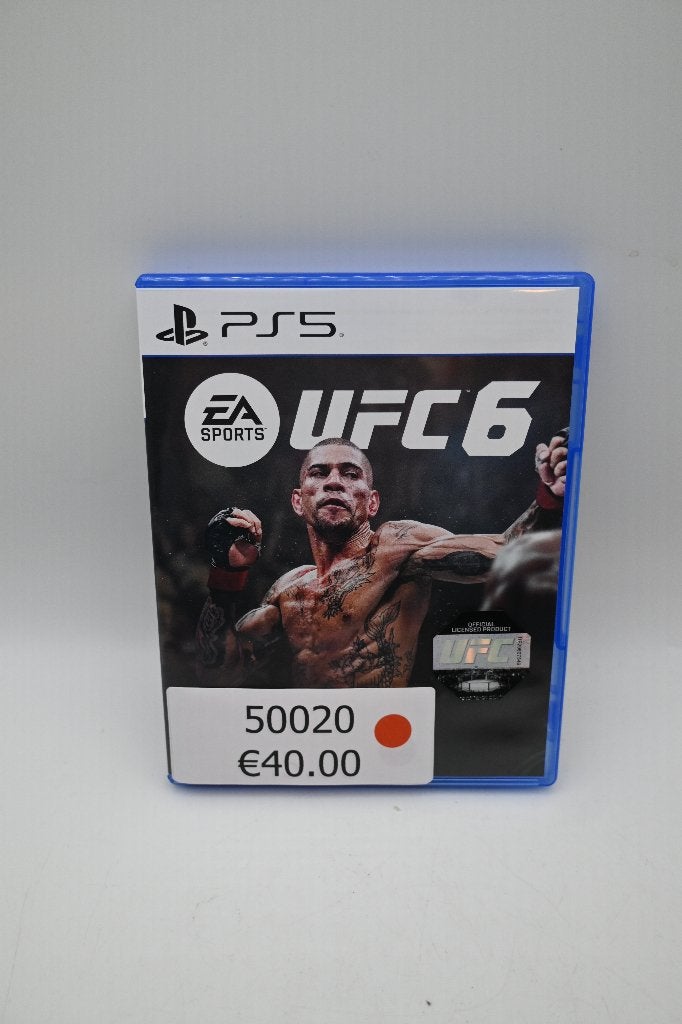 EA Sports UFC 6 PS5 -  CD Krasvrij / Hoesje onbeschadigd, Online, Vechten, Electronic Arts, 1 speler