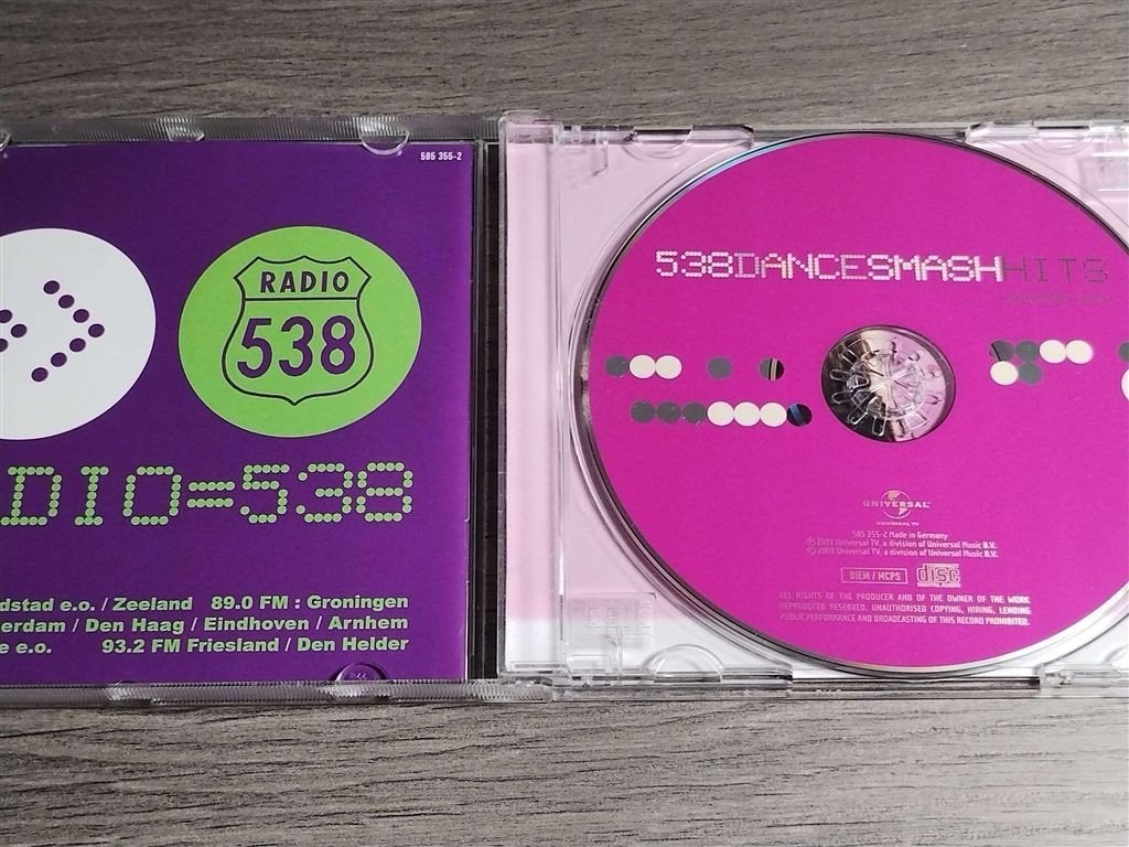 538 Dance Smash Hits Summer 2001, Ophalen of Verzenden, Zo goed als nieuw, Pop