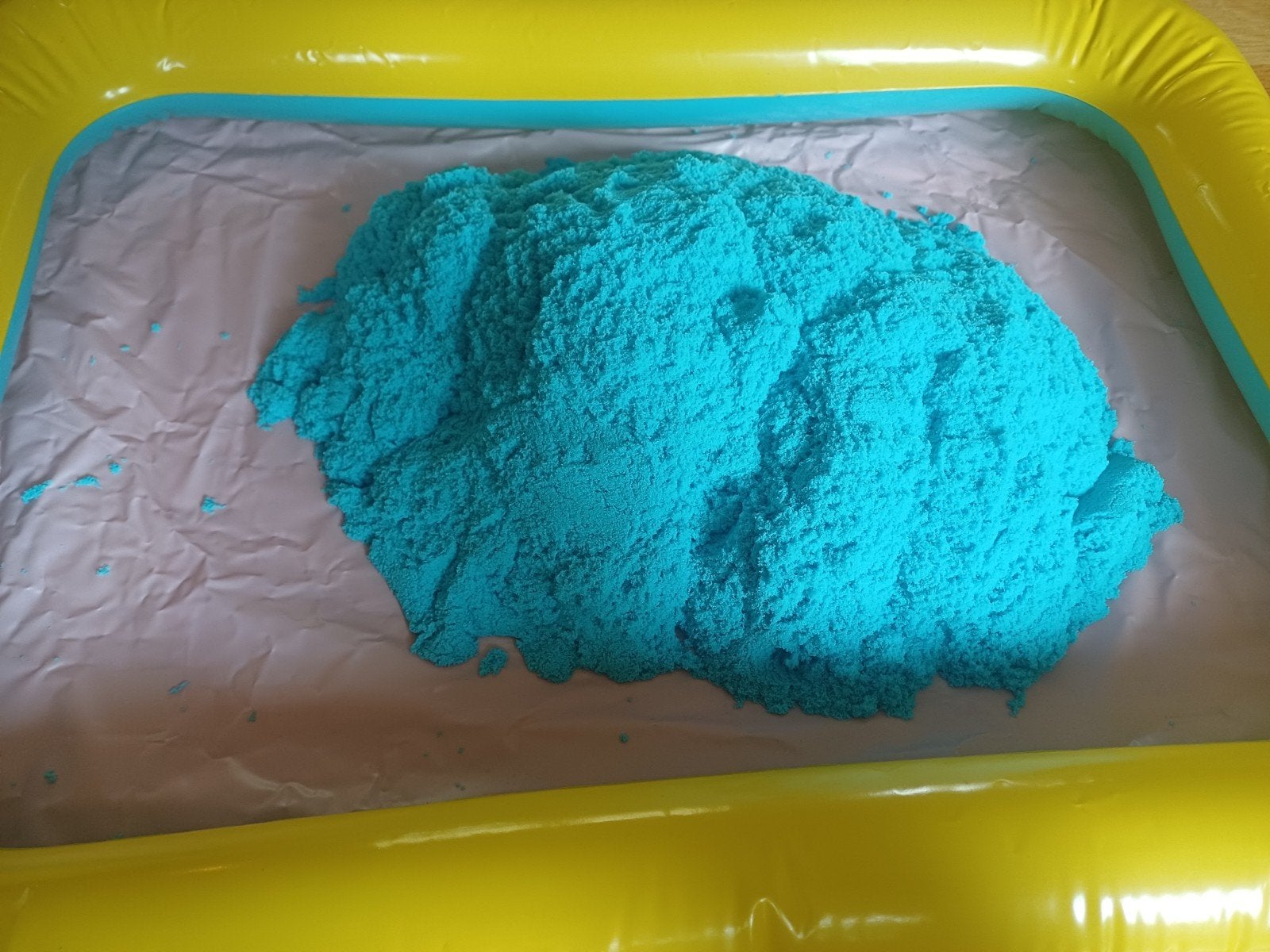 Kinetic Sand met Vormpjes - Zo goed als nieuw!, Ophalen of Verzenden, Zo goed als nieuw, Jongen of Meisje