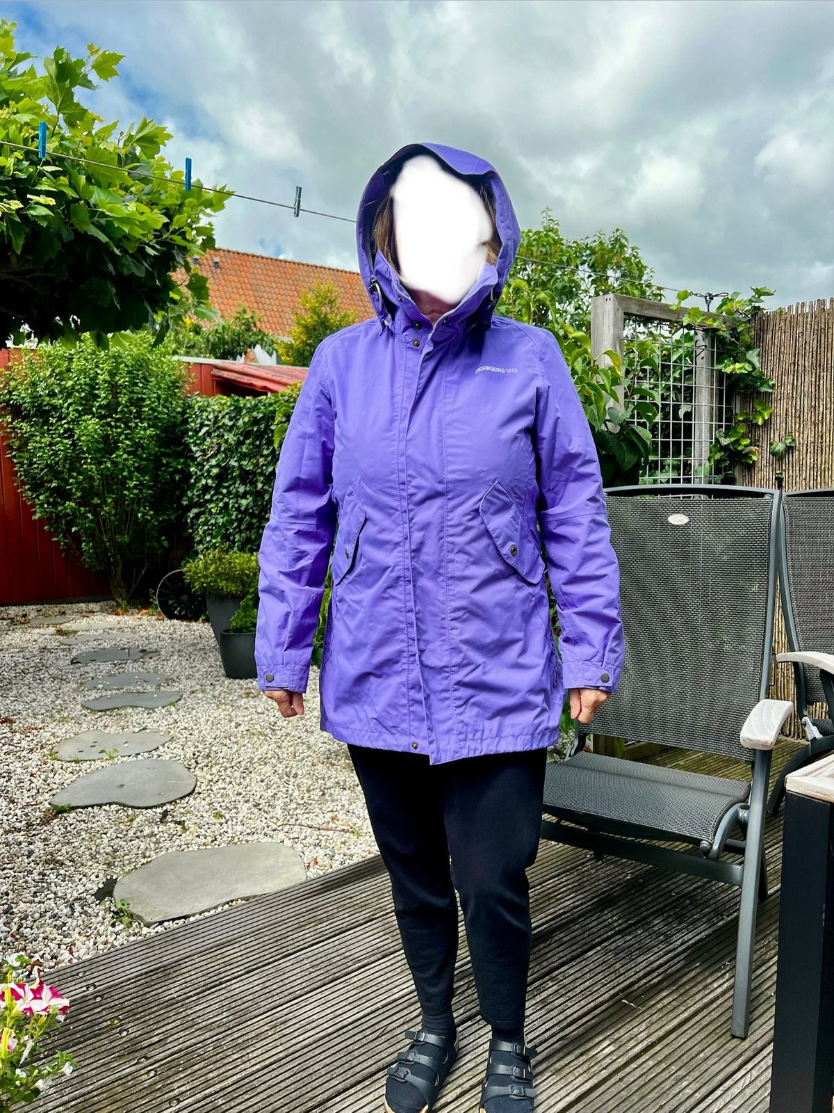 Didriksons dames regenjas maat 40, Ophalen of Verzenden, Zo goed als nieuw, Regenjas