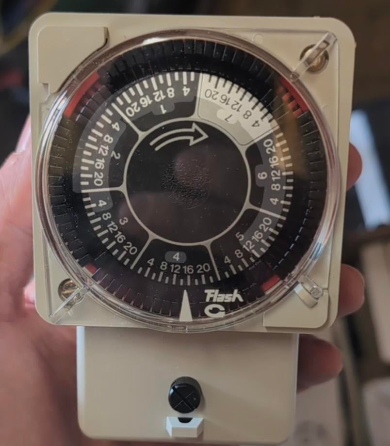 Flash Analoge Tijdschakelaar (3 stuks), Ophalen of Verzenden, Zo goed als nieuw, Schakelaar