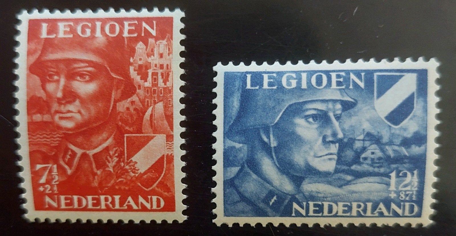 Nederland 1942 Legioen Postzegels - Postfris, Ophalen of Verzenden, Na 1940, Postfris