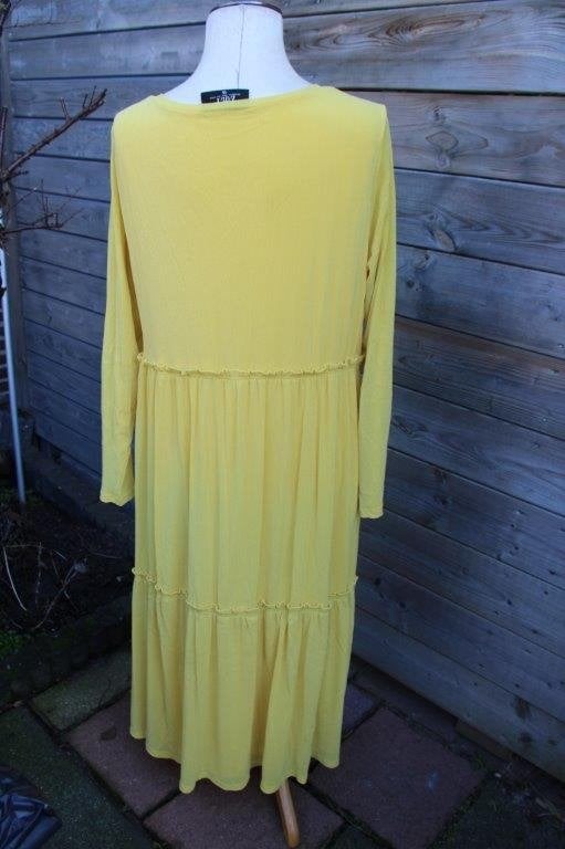 Jurk geel Zoey mt XL MAxi Vaste prijs, Geel, Maat 46/48 (XL) of groter, Ophalen of Verzenden, Zo goed als nieuw