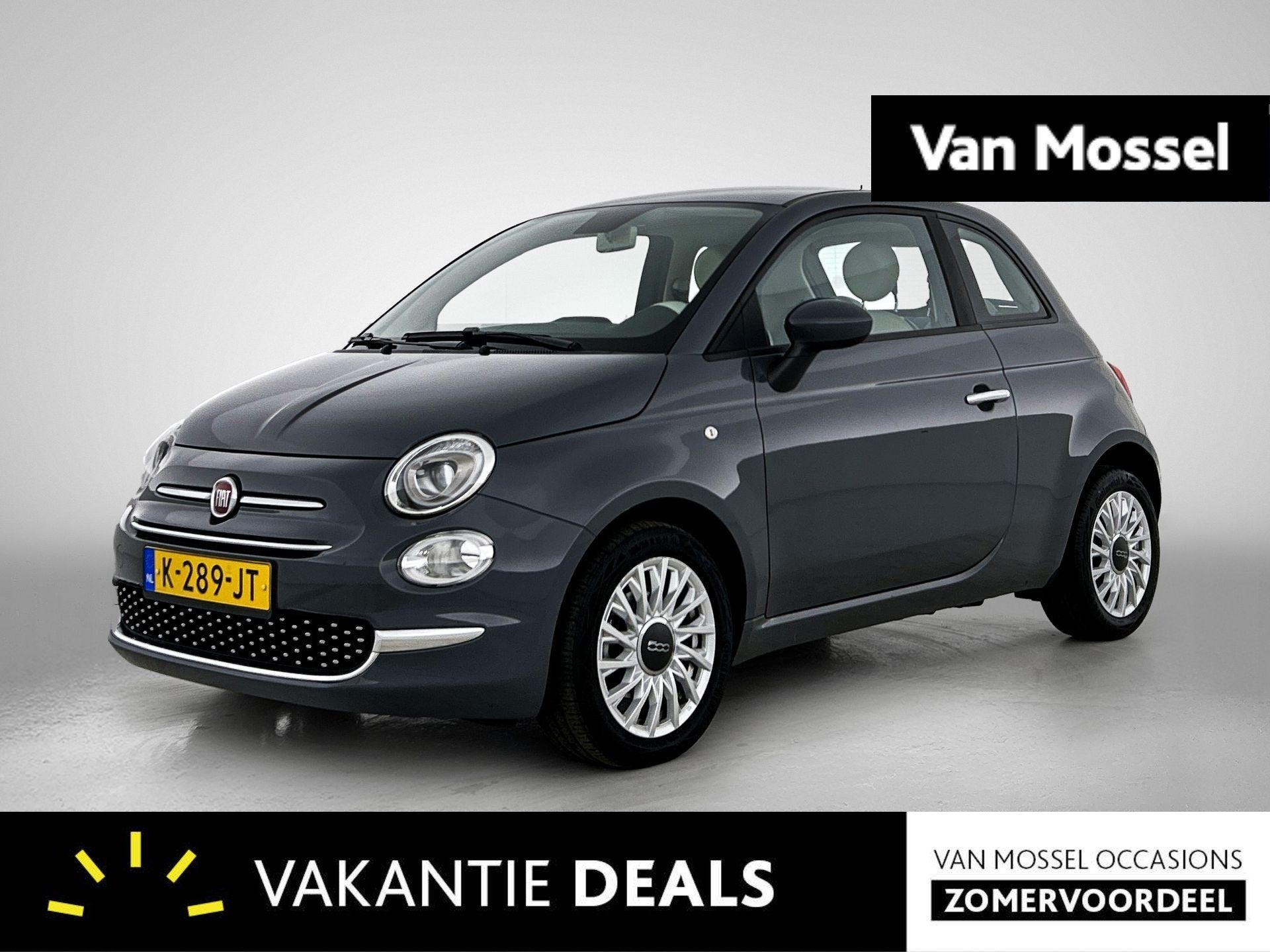 Fiat 500 1.0 Hybrid Lounge | Te Financieren v.a. €164,- P/, Auto's, Fiat, Voorwielaandrijving, 12 maanden, Stof, Euro 6