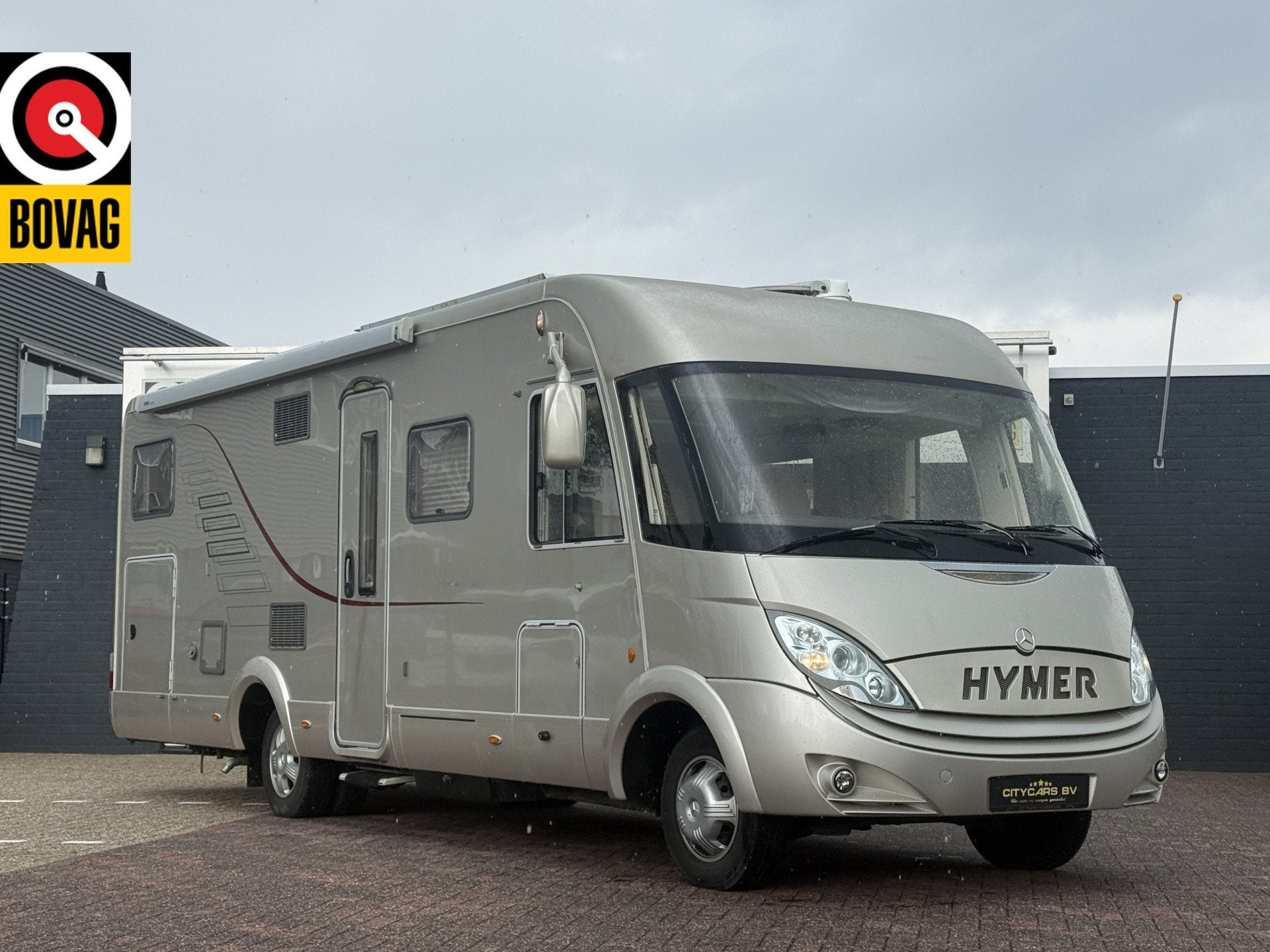 Hymer S 790 150 pk zeer luxe uitvoering Fransbed+hefbed xxl, Caravans en Kamperen, Campers, Integraal, Ringverwarming, Douche