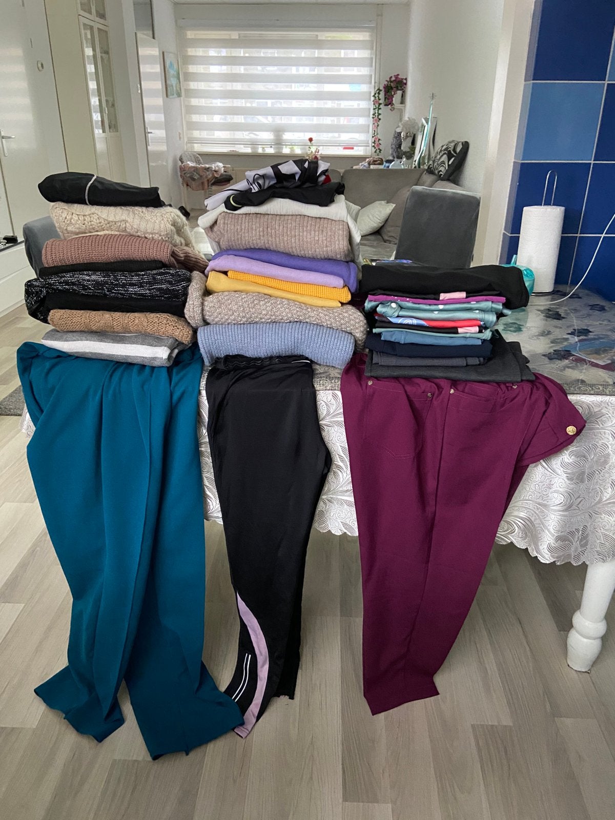 Dames en heren kleding, Ophalen, Zo goed als nieuw, Maat 42/44 (L)