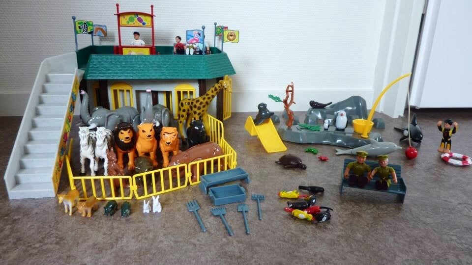 Dierentuin speelset., Ophalen of Verzenden, Gebruikt, Duplo