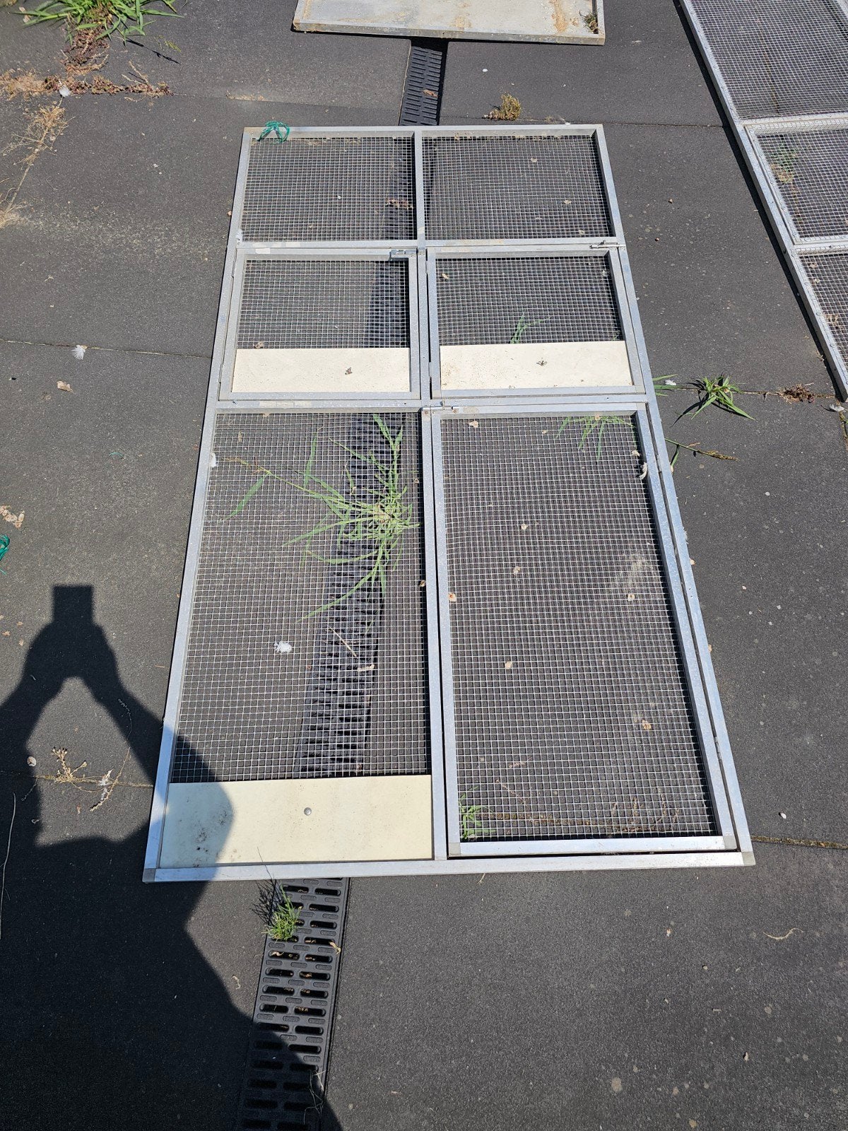 Voliere Panelen, Dieren en Toebehoren, Ophalen, Zo goed als nieuw, Aluminium, Volière