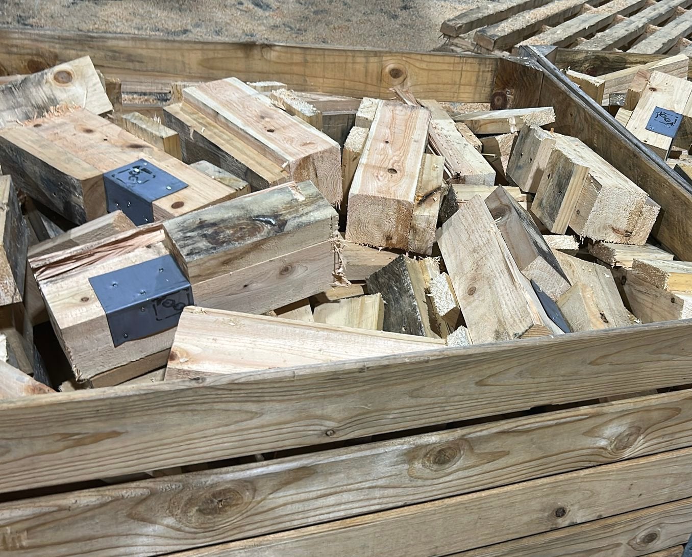 Droog Haardhout., Minder dan 3 m³, Ophalen, Overige houtsoorten, Blokken