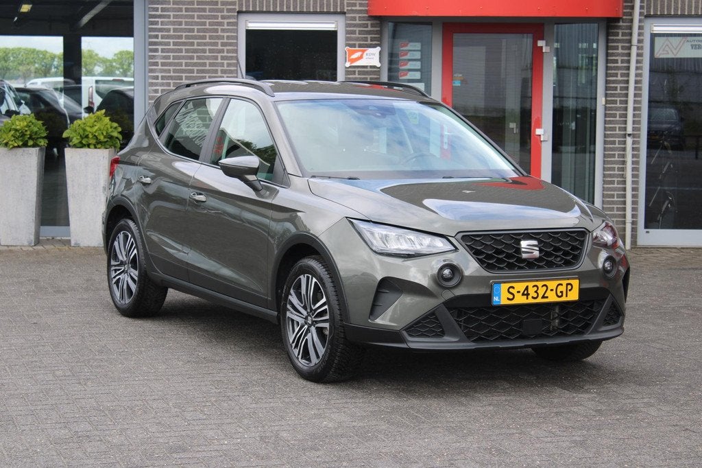 SEAT Arona 1.0 TSI Style Clima/AppleAndroid Incl Garantie!, Voorwielaandrijving, Stof, Gebruikt, 95 pk