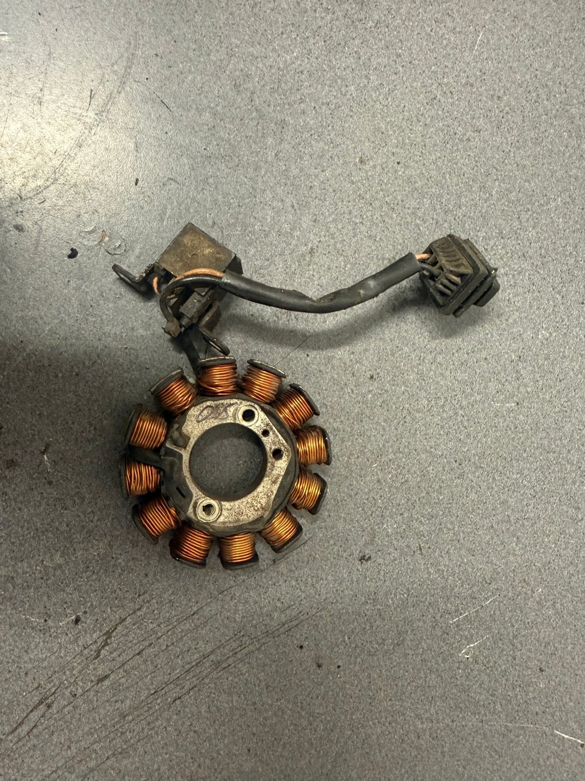 Stator piaggio 4t, Ophalen of Verzenden, Zo goed als nieuw, Zilver, Overige materialen