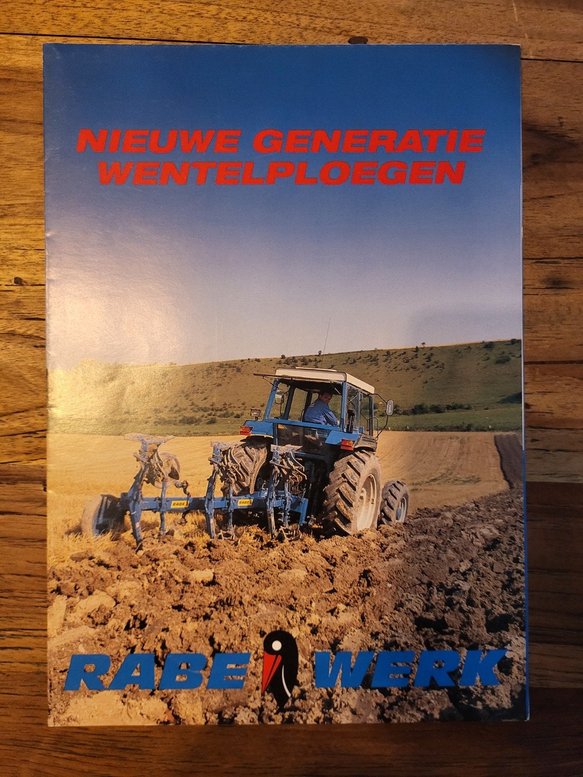 tractor folder RabeWerk wentelploegen, Ophalen of Verzenden