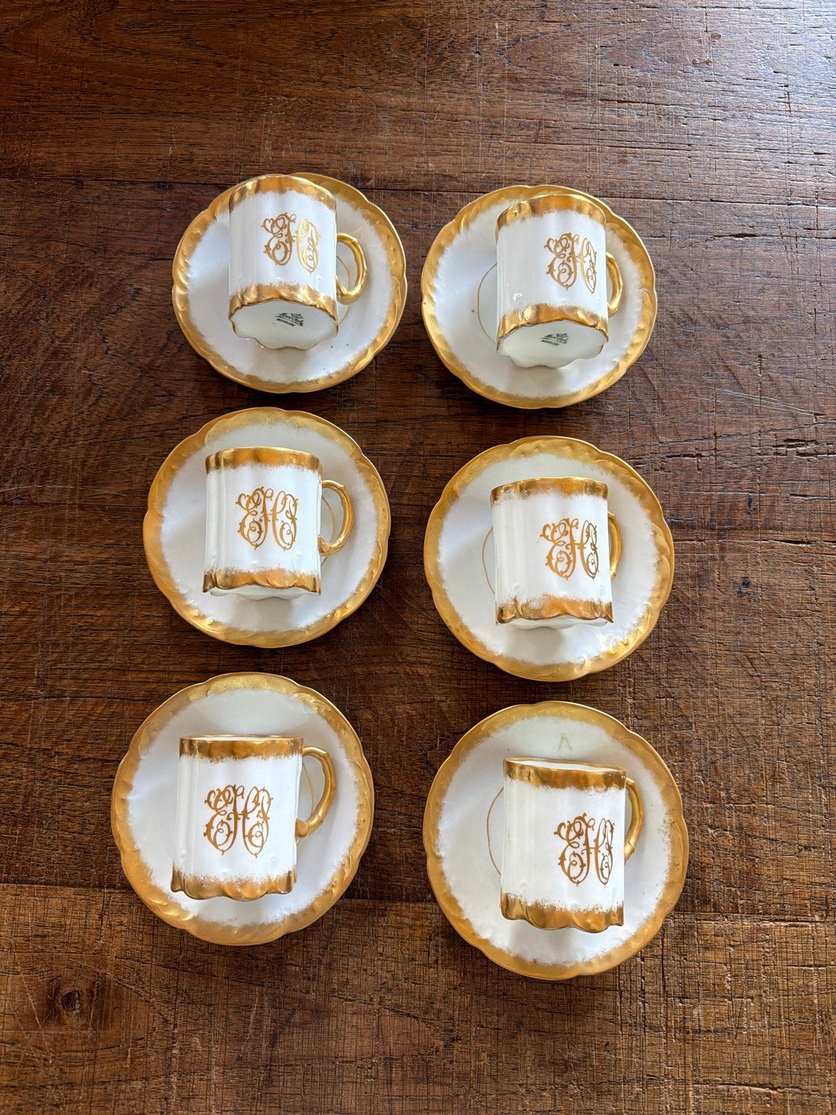 Set van 6 Rosenthal Monbijou Bavaria kopjes, Ophalen of Verzenden