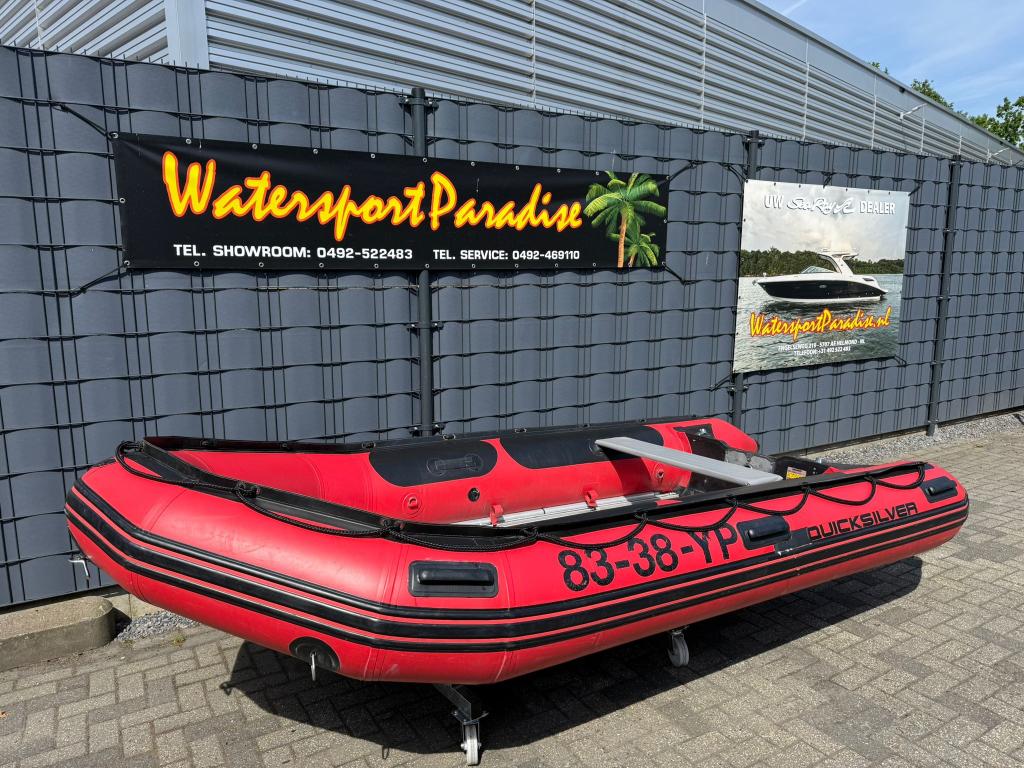 QUICKSILVER AA380HD2N (bj 2002), Watersport en Boten, Rubberboten, Gebruikt, Quicksilver, Overige brandstoffen