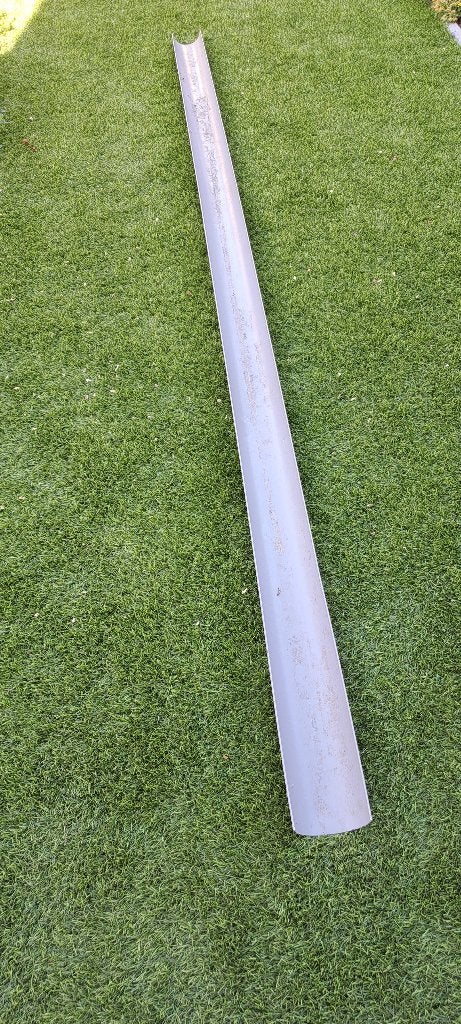 Regengoot. Mastgoot. 2,90 meter., Ophalen, Gebruikt, Pvc, Minder dan 20 mm