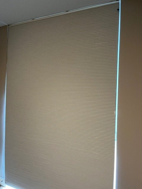plissé gordijn Top Down lichtgrijs HxB 263x170, Ophalen, Gebruikt, 170 cm, 260 cm