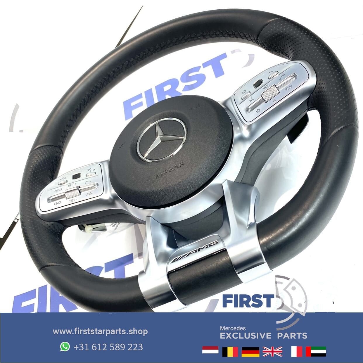2020 AMG STUUR + AIRBAG W157 W253 W167 W293 W463 W447 W910 W, Gebruikt, -, Ophalen of Verzenden, -