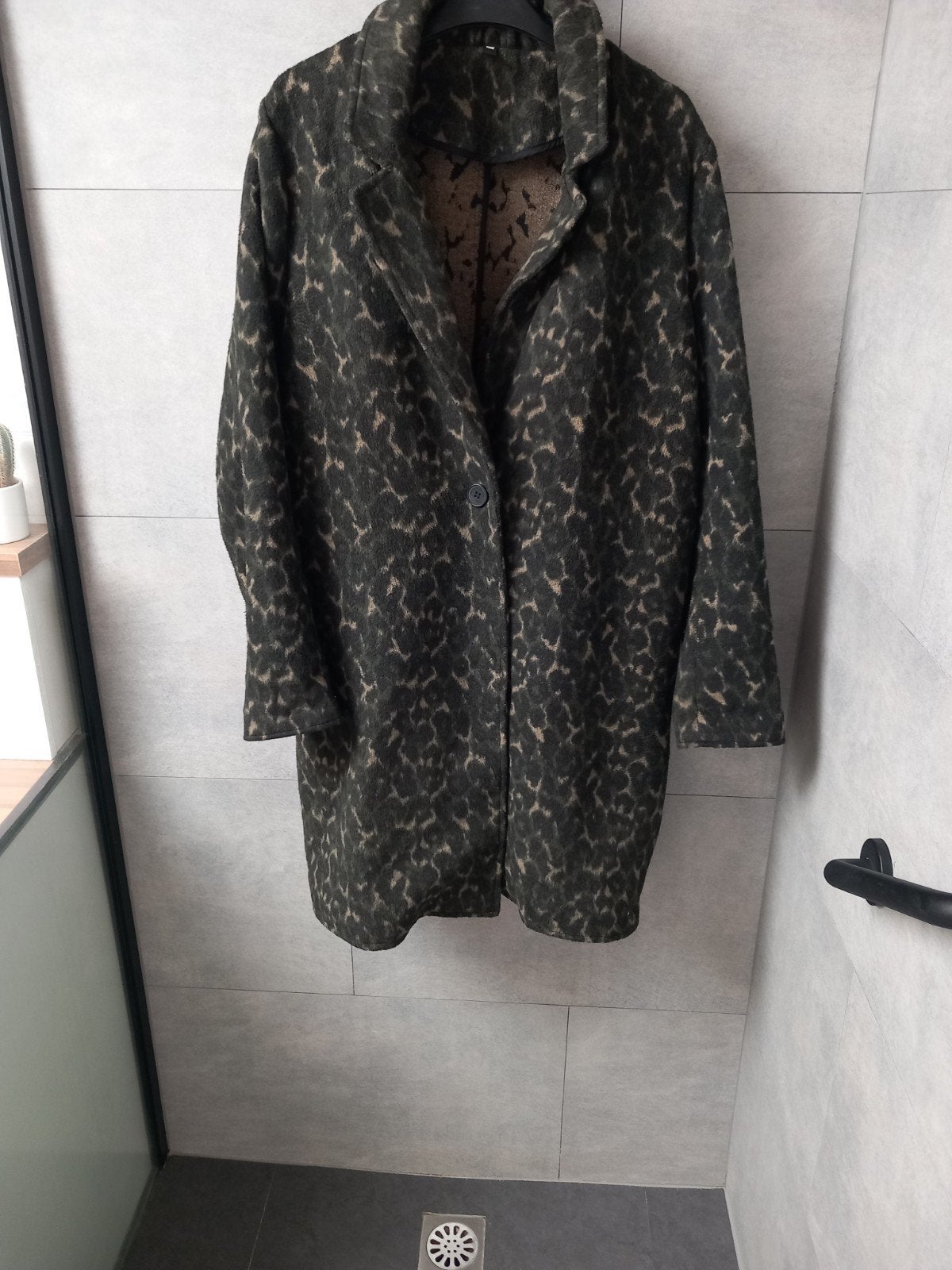 Hema Panterprint Jas Maat XL, Maat 46/48 (XL) of groter, Ophalen of Verzenden, Zo goed als nieuw, Hema