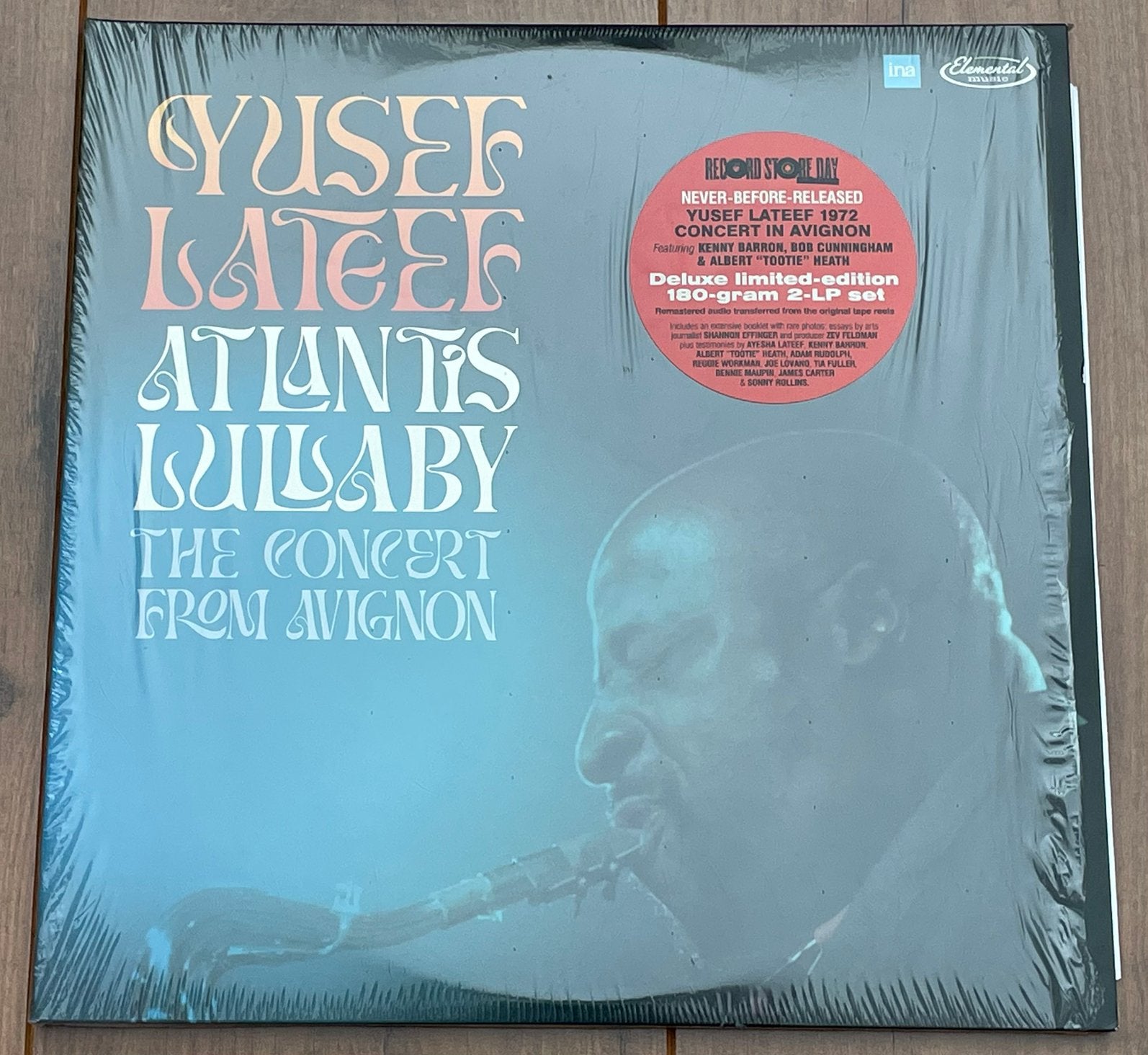 Yusef Lateef - Atlantis Lullaby - The Concert From Avignon, Cd's en Dvd's, Zo goed als nieuw, 12 inch, Beschermende buitenhoes