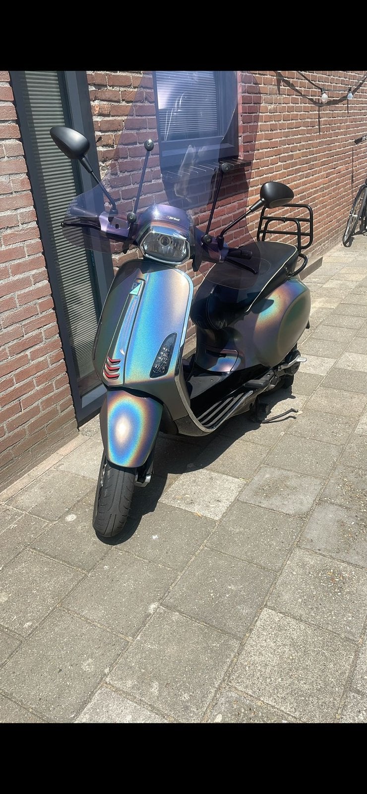 Vespa sprint 2016, Fietsen en Brommers, Scooters | Vespa, Ophalen, Gebruikt, Maximaal 45 km/u, Vespa S