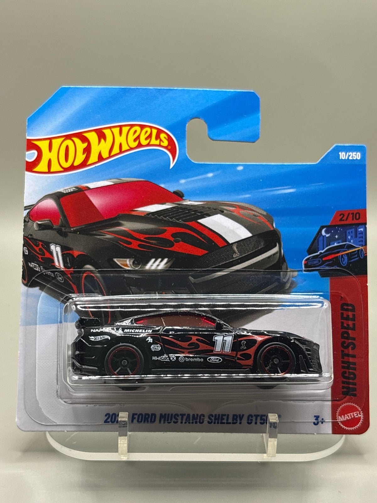 Hot Wheels 2026 Ford Mustang Shelby GT500 Nightspeed, Auto, Nieuw, Ophalen of Verzenden, Mattel