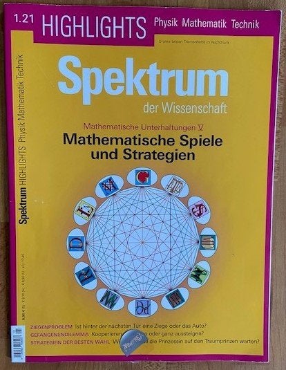 Mathematische Spiele und Strategien, Ophalen of Verzenden, Zo goed als nieuw, Spektrum, Non-fictie