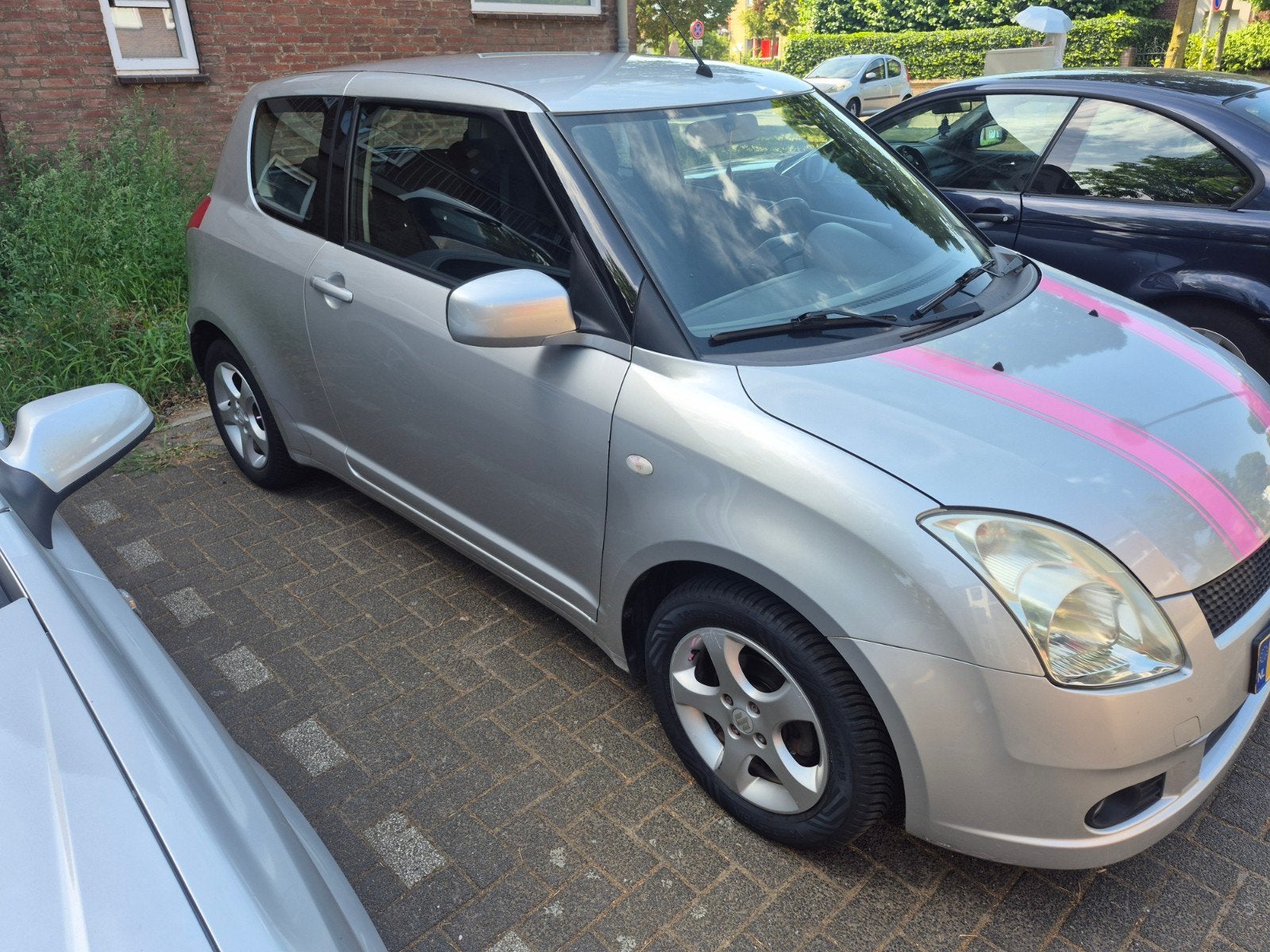 Suzuki Swift 1.3 3D 2006 Grijs, Auto's, Stof, Swift, Origineel Nederlands, Handgeschakeld
