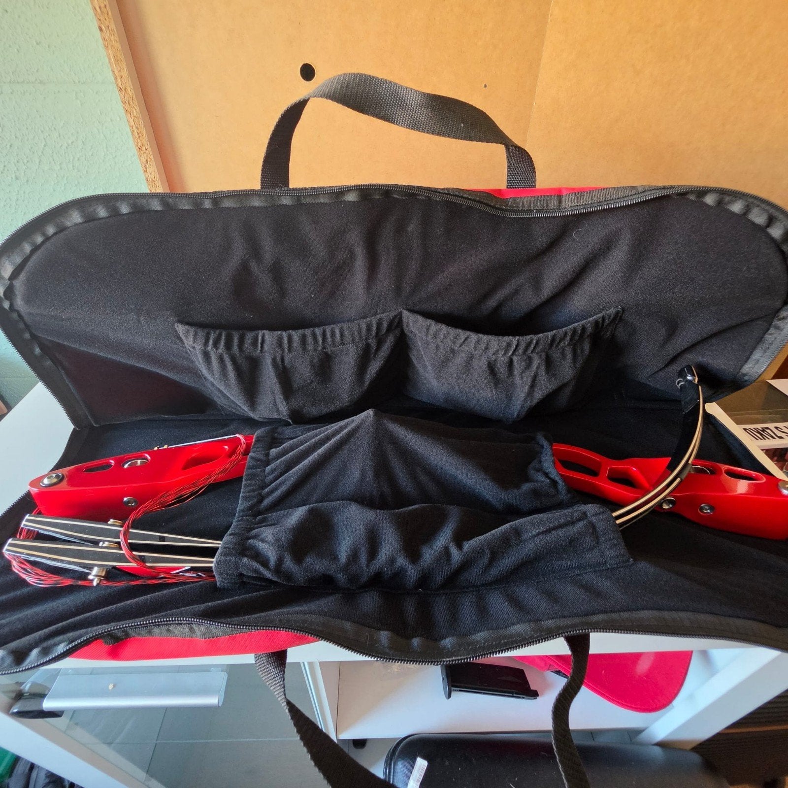 handboog compleet, Sport en Fitness, Ophalen, Zo goed als nieuw
