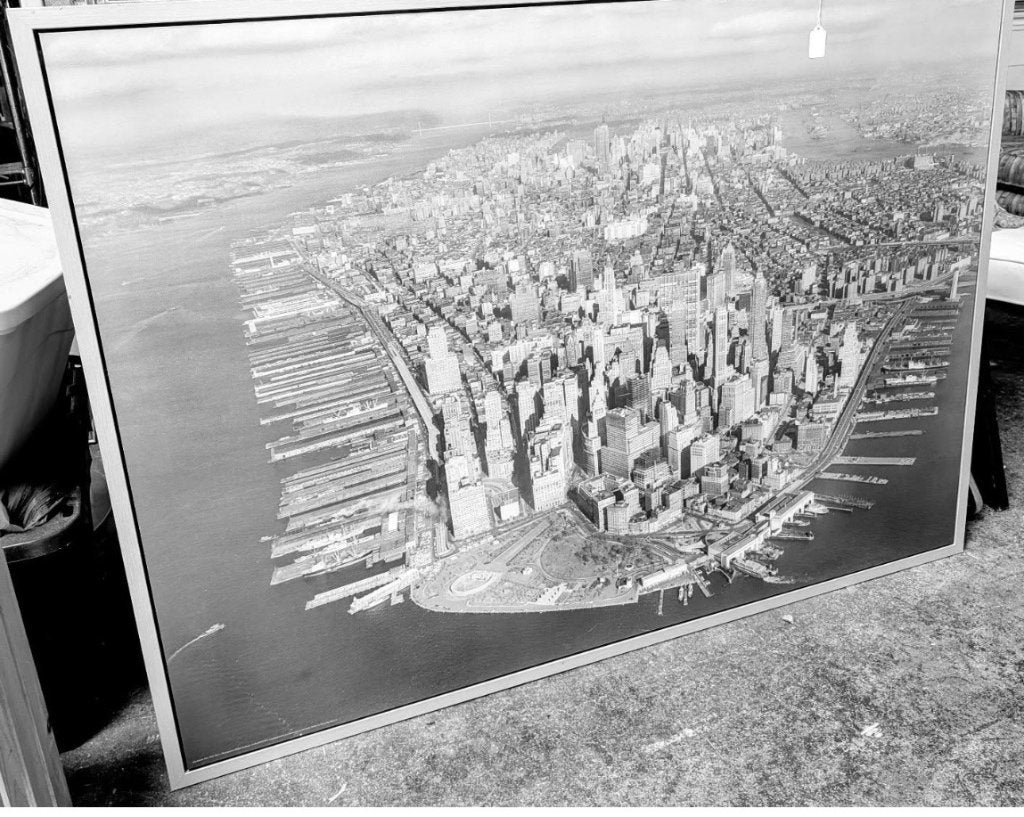 canvas in lijst manhattan, Ophalen, 125 cm of meer, Zo goed als nieuw, Schilderij