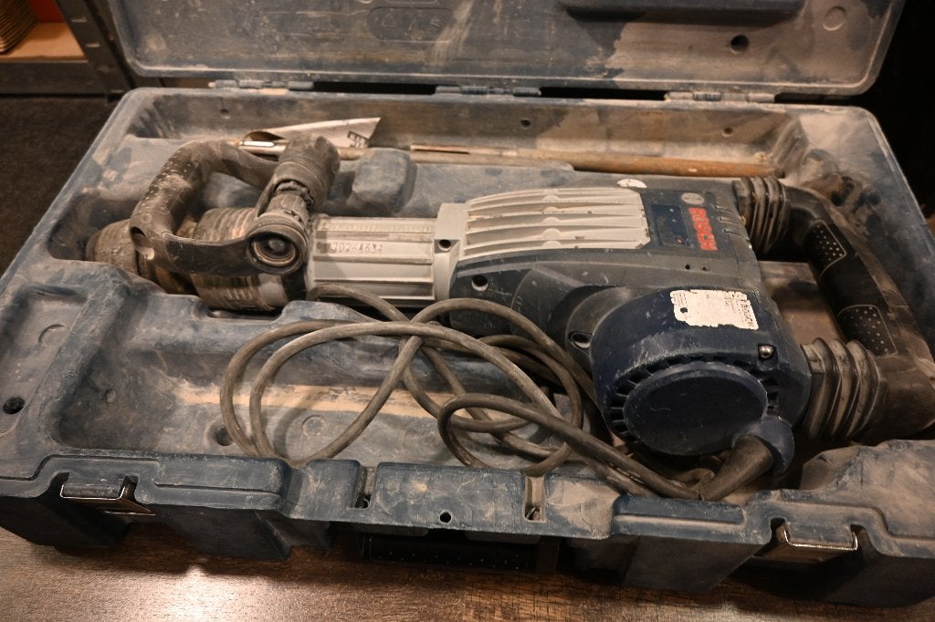 Bosch GSH 11 VC Breekhamer 11KG 1700W 23KJ Bosch blauw, Gebruikt, Ophalen of Verzenden, X, Info@buy-sell.nl