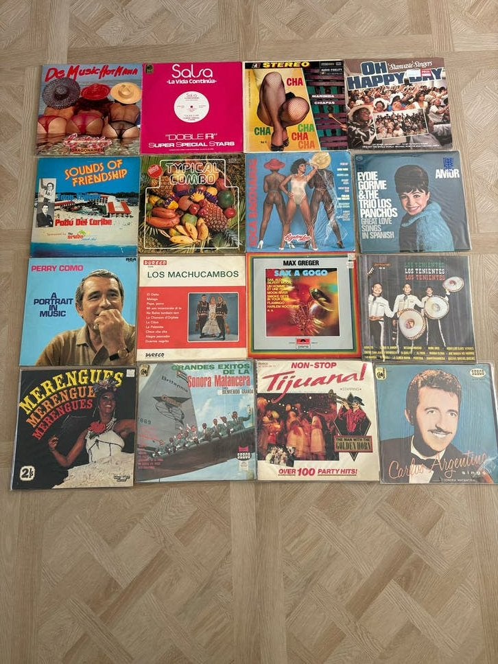 Diverse Caribische, Mariachi, Tropical & Soca Vinyl Collecti, LP, Gebruikt, Ophalen of Verzenden, 12 inch