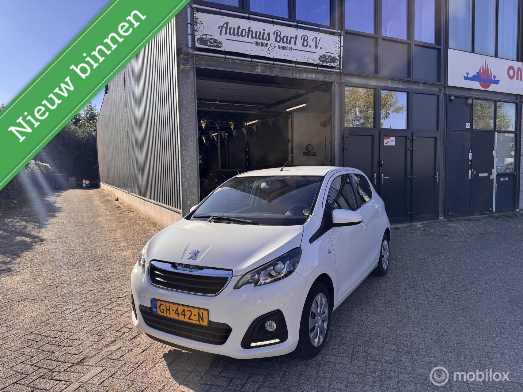 Peugeot 108 1.0 e-VTi Active Airco! 5 Deuren! APK! NAP Logis, Auto's, Voorwielaandrijving, Euro 5, Stof, Gebruikt