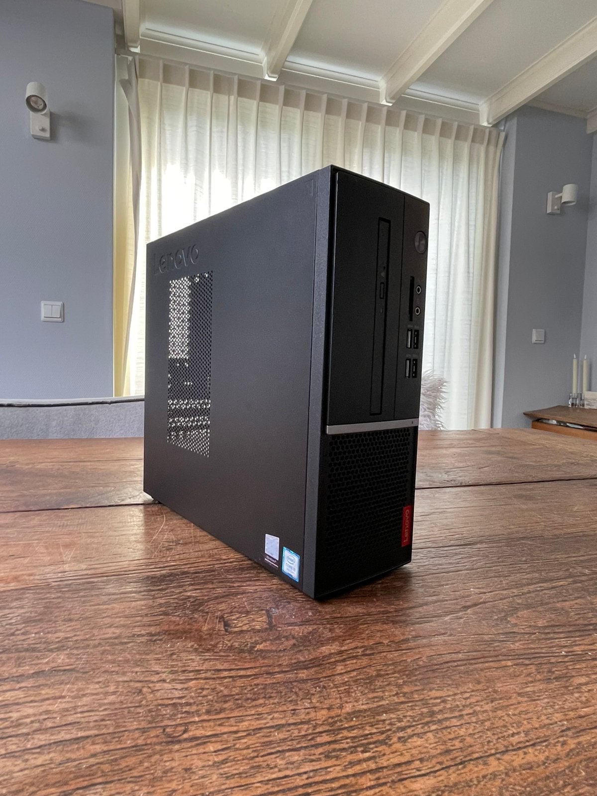 Lenovo V530S | i3-9100 | 4GB DDR4 | 180W PSU | DVD, Ophalen of Verzenden, Zo goed als nieuw