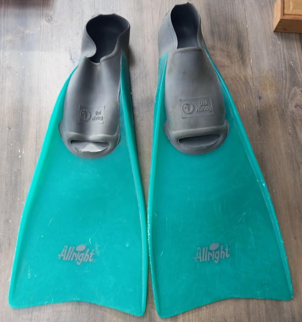 Allright zwemvliezen maat 43-44, Ophalen of Verzenden, Snorkelvinnen