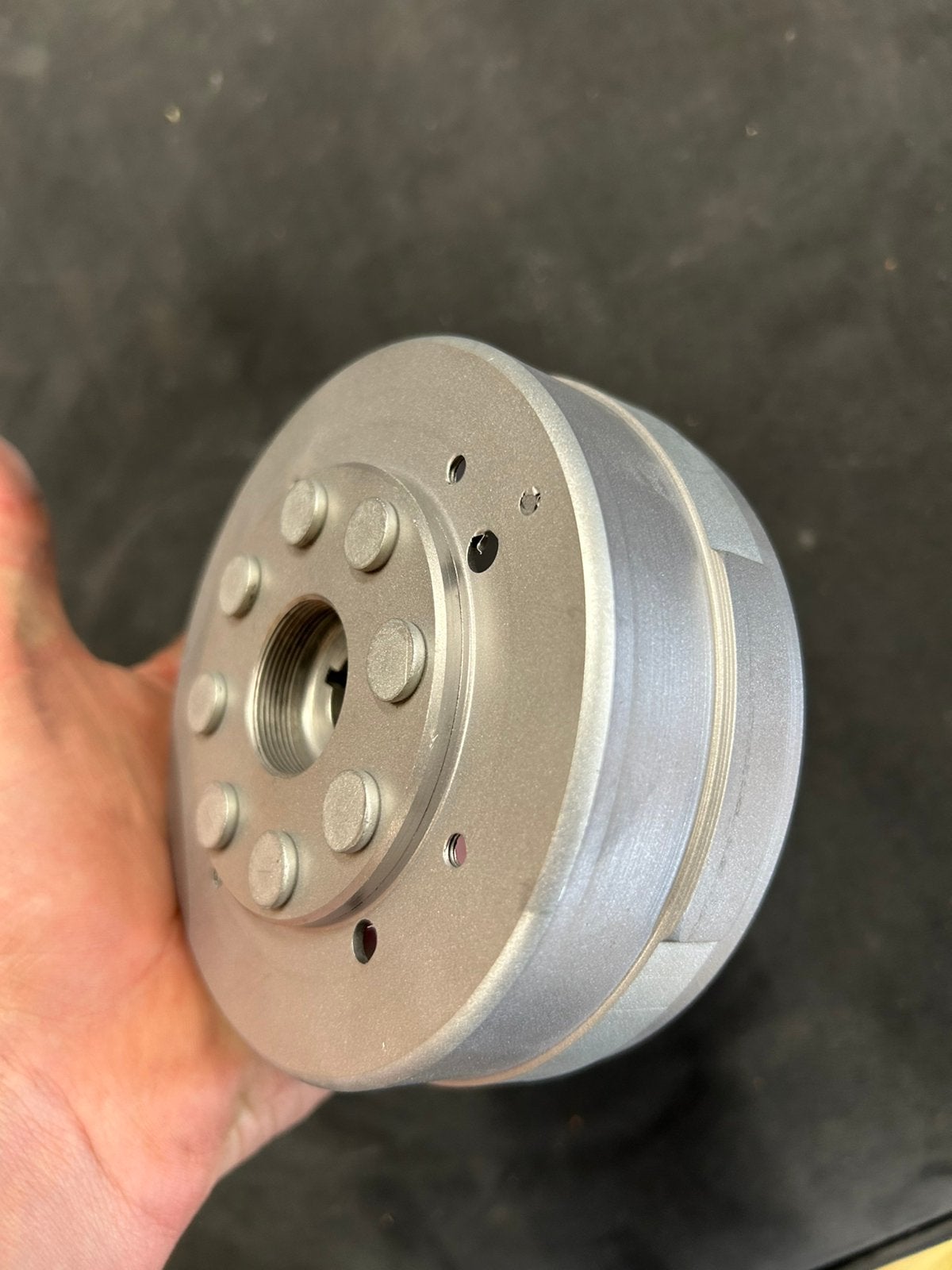 12. Afgedraaid AC vliegwiel piaggio 125-180, Motoren, Tuning en Styling, Ophalen of Verzenden