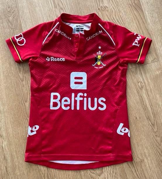 Belgie nationaal elftal hockeyshirt FIH maat 128, Sport en Fitness, Ophalen of Verzenden, Gebruikt, Kleding
