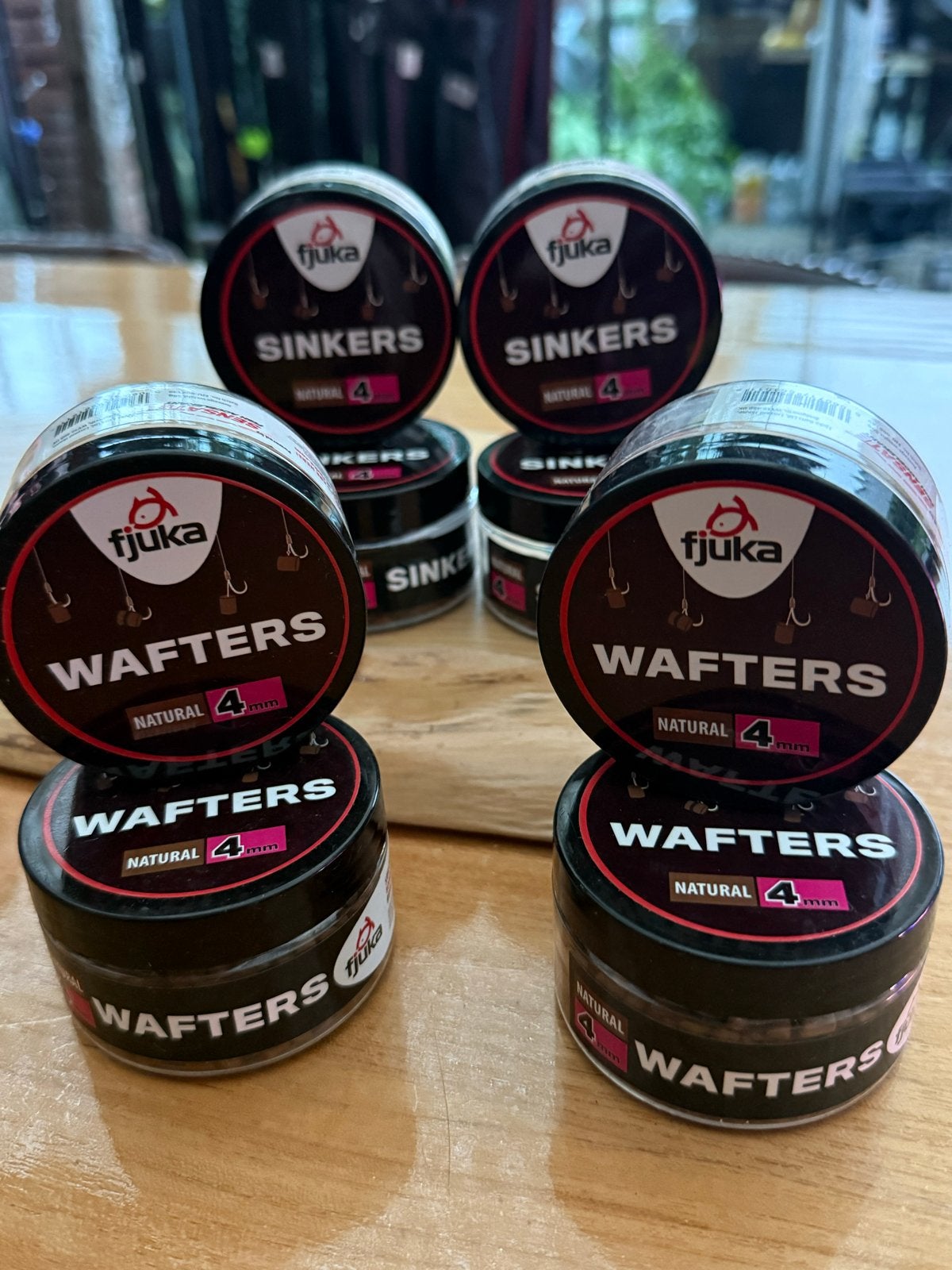 ‼️Fjuka Wafters en Sinkers - Natuurlijk Aas 4mm‼️, Ophalen of Verzenden, Nieuw, Overige typen