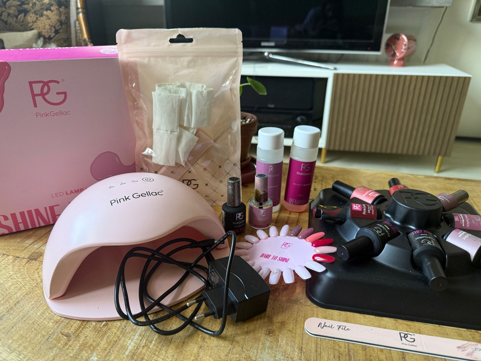 Pink Gellac Startpakket, Ophalen of Verzenden, Zo goed als nieuw, Overige typen