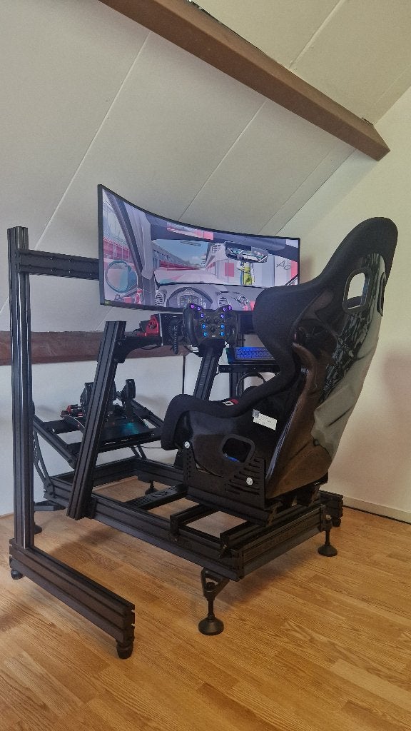 Race simulator compleet (NLR/Simagic/GSI/Fanatec), Ophalen, Overige merken, Gebruikt