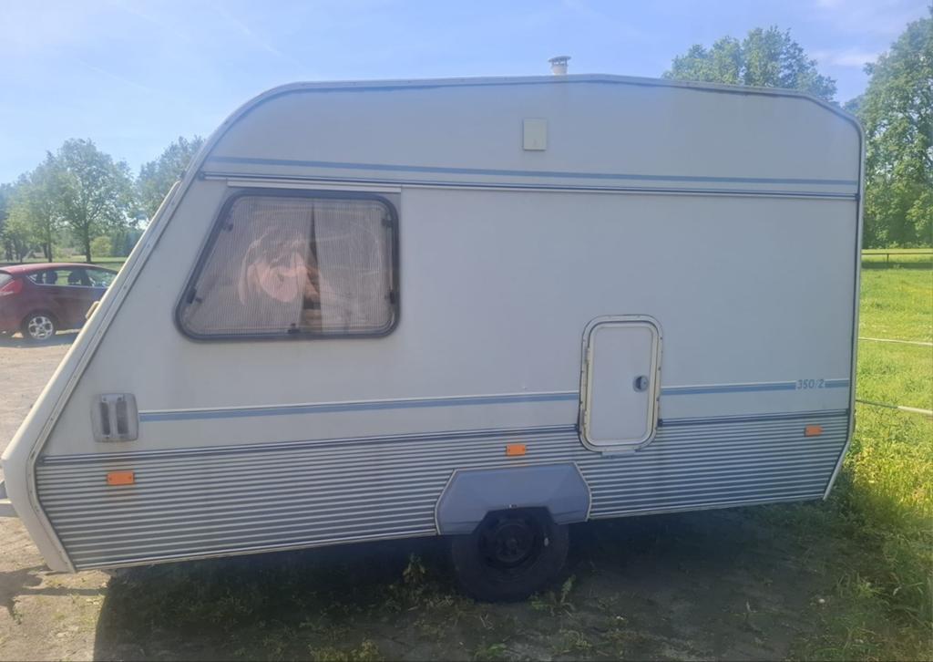 BEYERLAND VITESSE 3.50/2 om, Caravans en Kamperen, Ophalen, Gebruikt, Tot en met 2