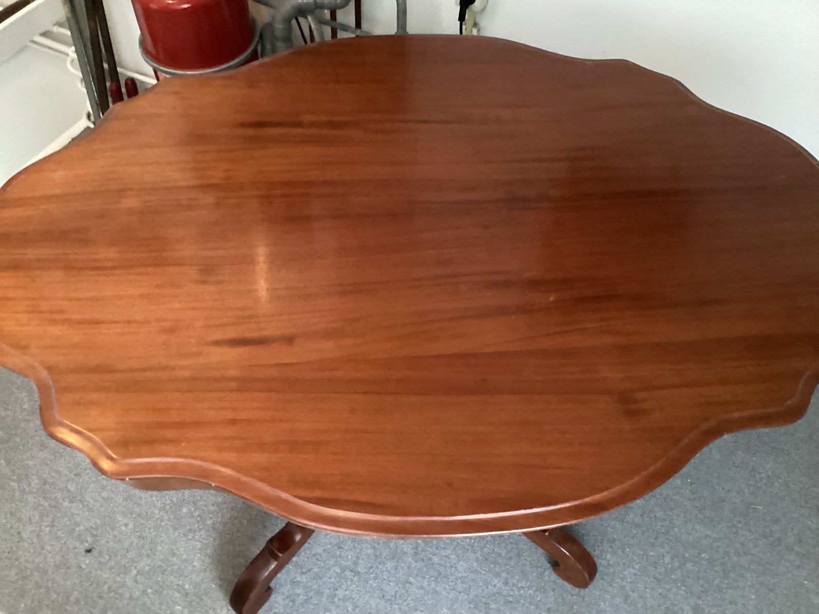 Biedermeier tafel antiek, Ophalen