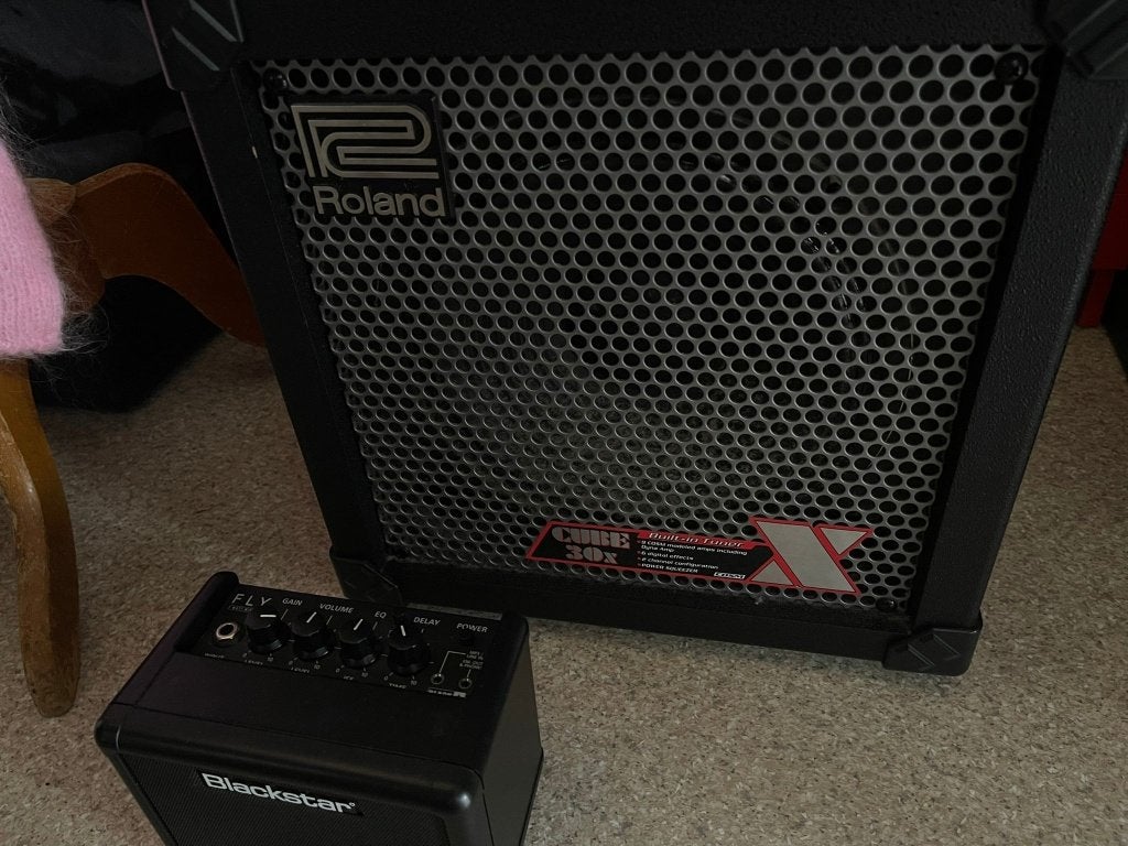 Gitaarversterker Roland Cube 30X - EFFECTEN!, Muziek en Instrumenten, Ophalen of Verzenden, Gebruikt, Gitaar, Minder dan 50 watt