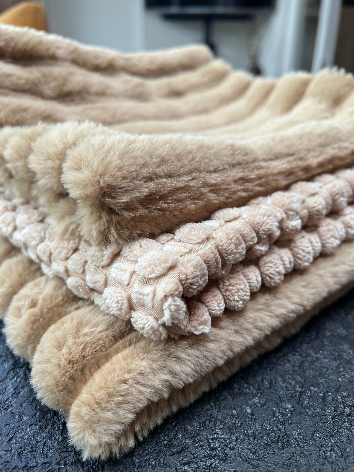 3 beige kussenhoezen 45x45, Ophalen of Verzenden, Zo goed als nieuw, Beige, Vierkant