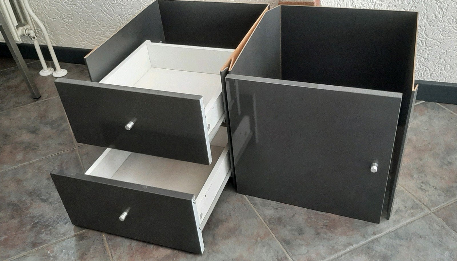 3 deurtjes  , 6 ladekasten voor ikea kallax Vakkenkast, Ophalen