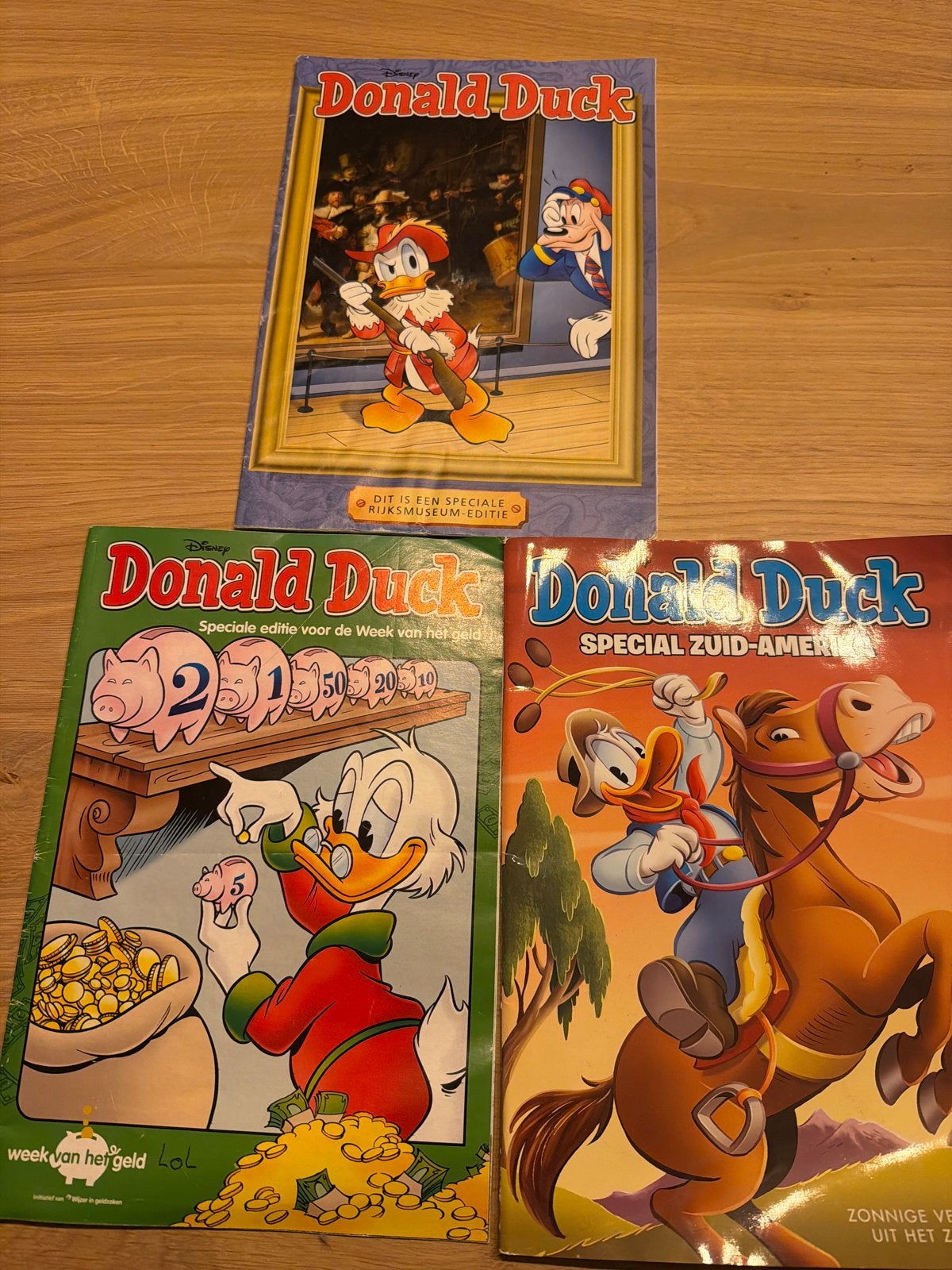 Donald Duck Speciale Edities - 3 Stuks, Boeken, Meerdere stripboeken, Ophalen of Verzenden, Gelezen