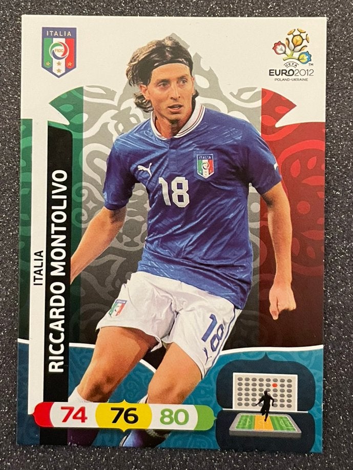Panini EURO 2012    MONTOLIVO    ITALIA, Verzenden, Zo goed als nieuw, Plaatje